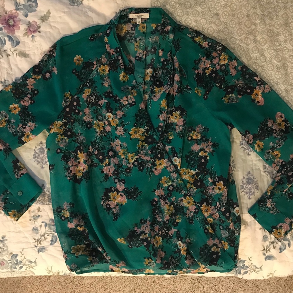 Maurices Floral Blouse